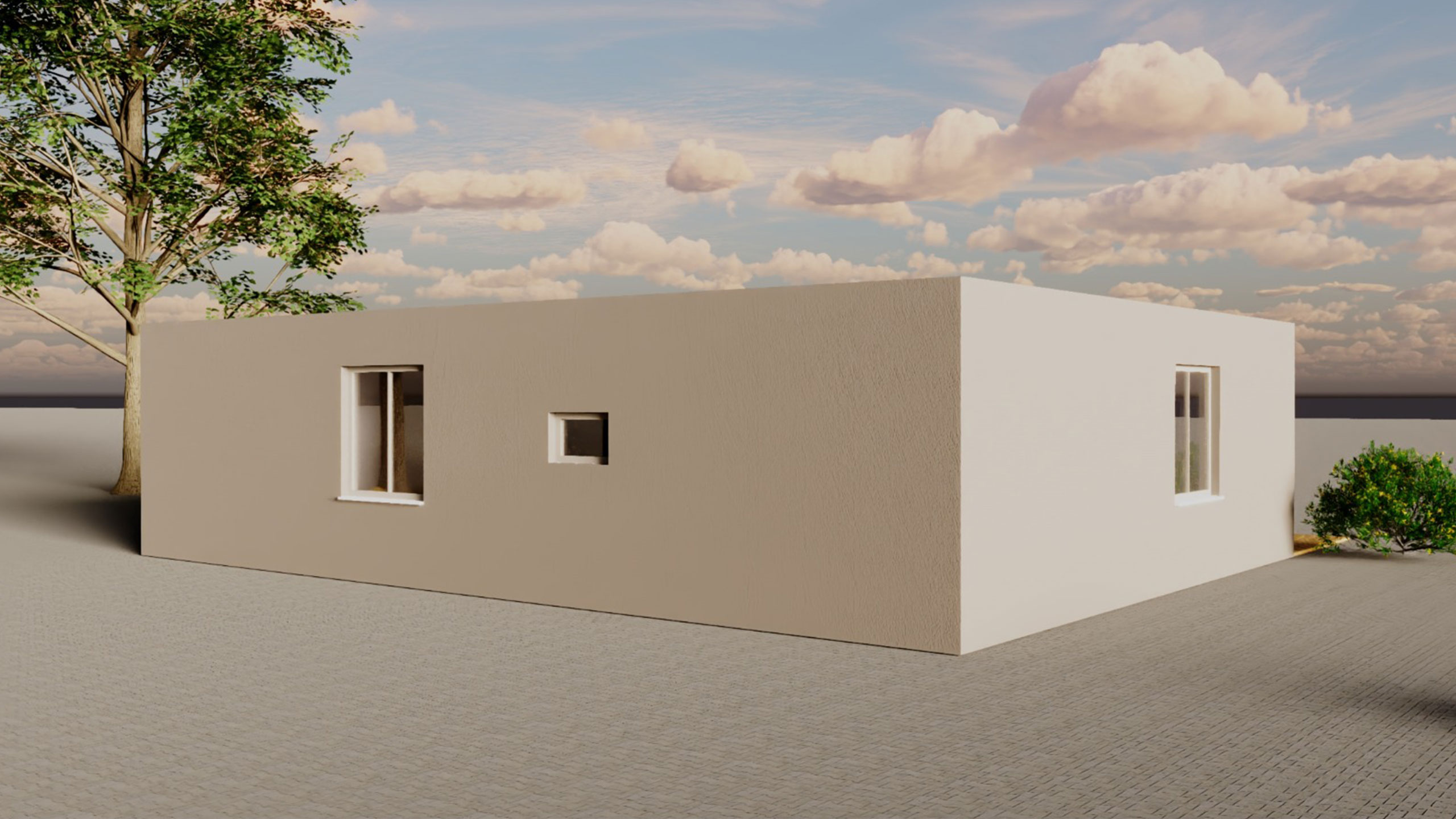 Ukázka využití modulového domu EASYCONT pro rodinné i rekreační bydlení